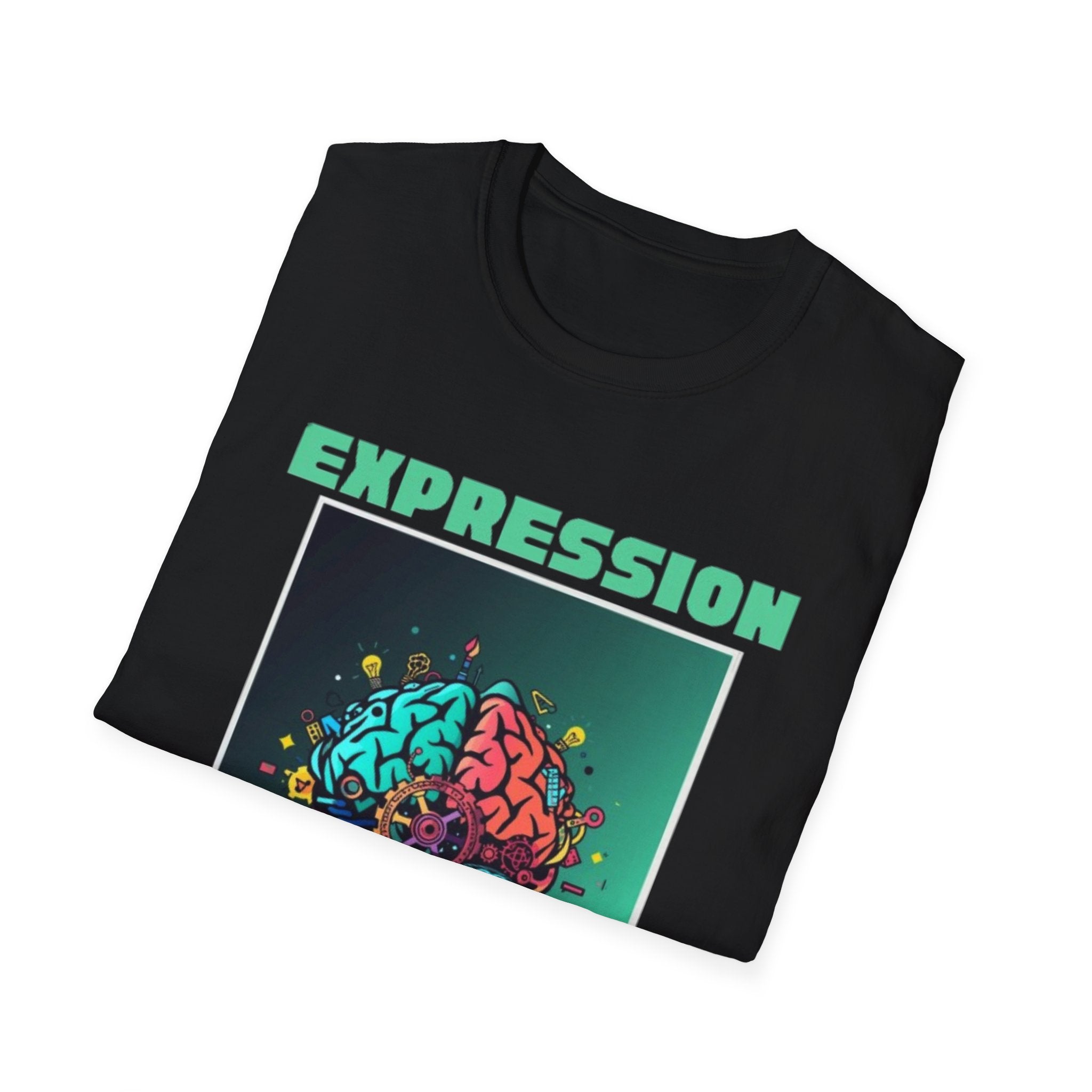 Expression Brain Unisex Softstyle T-Shirt