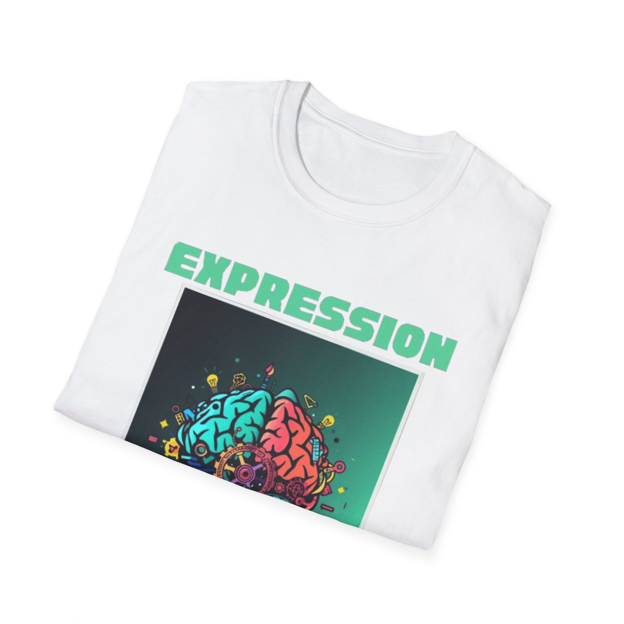Expression Brain Unisex Softstyle T-Shirt